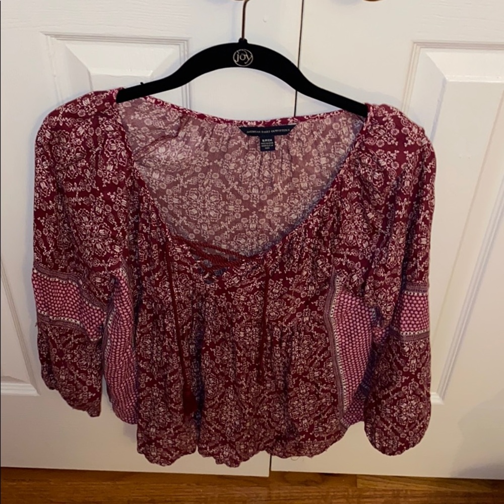 Flowy long sleeve shirt